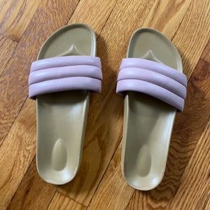 Beatrice Valenzuela sandals. Worn one week. Pale pink. Leather, size 9.